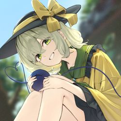 This is a pixiv picture whose title is 古明地.