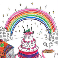 This is a pixiv picture whose title is 愛しの高野真幸さん、お誕生日おめでとうございます🎂🎁🥳🎊🎉.