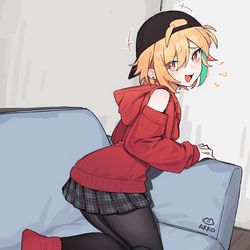 This is a pixiv picture whose title is 懒猫.