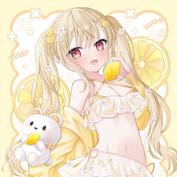 This is a pixiv picture whose title is レモンの日.