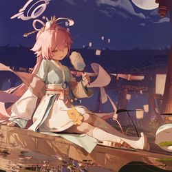 This is a pixiv picture whose title is 星野、皆さん中秋節おめでとうございます！.