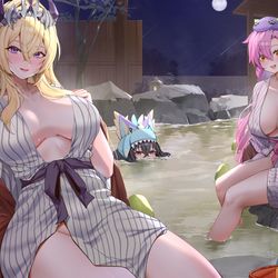 This is a pixiv picture whose title is 怪獸公主.