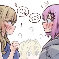 This is a pixiv picture whose title is わたなれ落書き集.