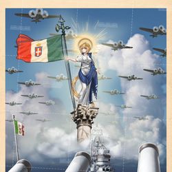 This is a pixiv picture whose title is poster.