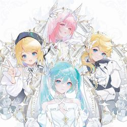 This is a pixiv picture whose title is VOCALOID.