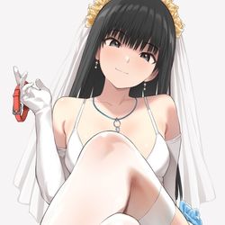 This is a pixiv picture whose title is 裏表のない素敵な花嫁.