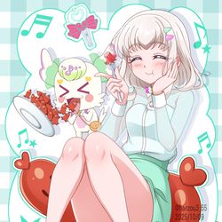 This is a pixiv picture whose title is プリルン誕生日記念絵.