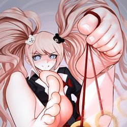 This is a pixiv picture whose title is COMMISSION: 江ノ島 盾子 (Junko).
