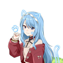 This is a pixiv picture whose title is ロリポップ 🐱.