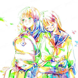 This is a pixiv picture whose title is - 漂着 -.