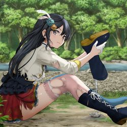 This is a pixiv picture whose title is ビリビリボロボロ.