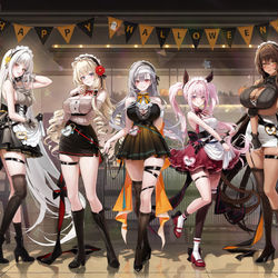 This is a pixiv picture whose title is 勝利の女神：NIKKE × あみあみ × ツクヨミ.