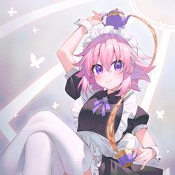This is a pixiv picture whose title is Nep Maid Service!.