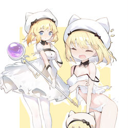This is a pixiv picture whose title is 诺艾尔的盛宴.