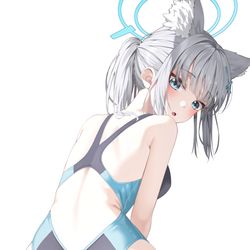 This is a pixiv picture whose title is シロコ.