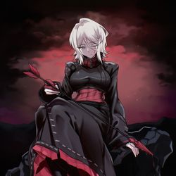 This is a pixiv picture whose title is Faust.