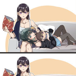 This is a pixiv picture whose title is 無題.