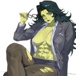 This is a pixiv picture whose title is She-Hulk.