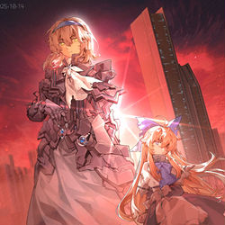 This is a pixiv picture whose title is 黒いアリス.