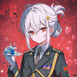 This is a pixiv picture whose title is Loji(type 07 dress uniform).
