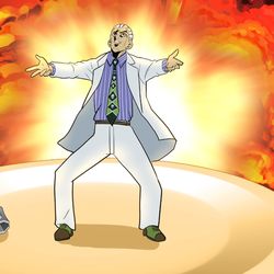 This is a pixiv picture whose title is 川尻浩作　爆発の流儀.