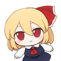 This is a pixiv picture whose title is ふもルーミア.