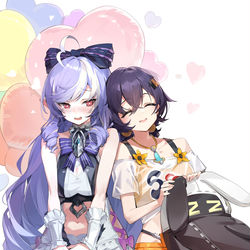 This is a pixiv picture whose title is 「スキ♡スキ♡スキ♡スキ♡スキ♡スキ♡スキ♡…!!❤️」.