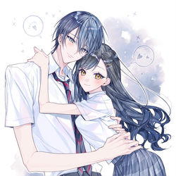 This is a pixiv picture whose title is 冬杏と彰こはまとめ⑥.