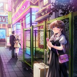 This is a pixiv picture whose title is ここ…どこだろう…？.