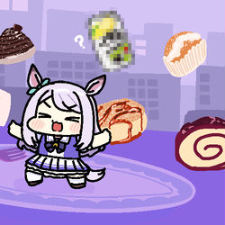 This is a pixiv picture whose title is メジロマックイーン.