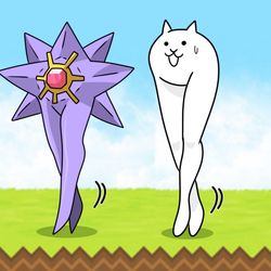 This is a pixiv picture whose title is メガスターミー.