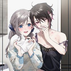 This is a pixiv picture whose title is 志乃と恋Future②.