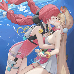 This is a pixiv picture whose title is 浮波柚葉, アリス.