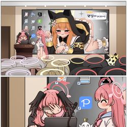 This is a pixiv picture whose title is やらかしたコハル.