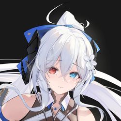 This is a pixiv picture whose title is 骑士川.