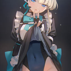 This is a pixiv picture whose title is ピースピース.