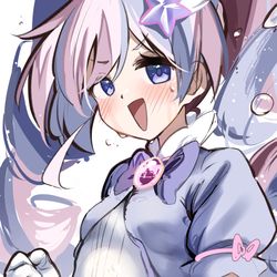 This is a pixiv picture whose title is ぷにぷにお腹のレイサ.