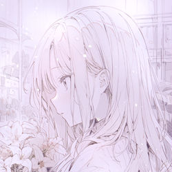 This is a pixiv picture whose title is 『It's so difficult...』.