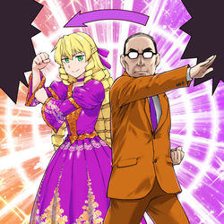 This is a pixiv picture whose title is トリック１号トリート２号.