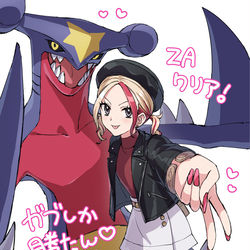 This is a pixiv picture whose title is ポケモンZAクリアしたよっ.