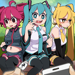 This is a pixiv picture whose title is 充電.