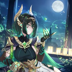 This is a pixiv picture whose title is ネフェル.