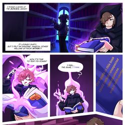 This is a pixiv picture whose title is Magically Inclined.