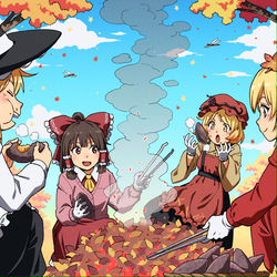 This is a pixiv picture whose title is やきいも.