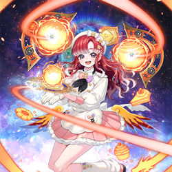 This is a pixiv picture whose title is 【デュエプレ】アポロヌス・アガペリオス 早乙女ベリーさんver..