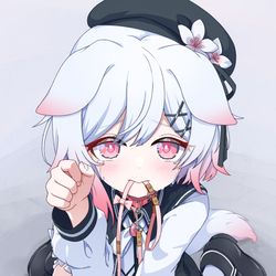 This is a pixiv picture whose title is バカ犬エマ.