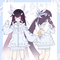 This is a pixiv picture whose title is 哥伦比娅🌙🪽🎀.