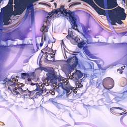 This is a pixiv picture whose title is 夏目アンアン.