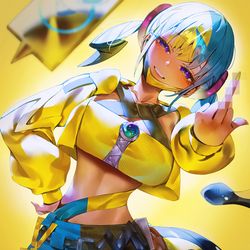 This is a pixiv picture whose title is カナリィ.