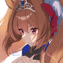 This is a pixiv picture whose title is ワンドロ ダイワスカーレット.